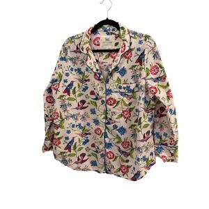 Anthropologie
Printfresh Hummingbird Haven Pajama Top Organic Cotton Cottagecore